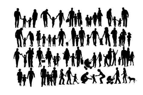 Download Free Family SVG Silhouette